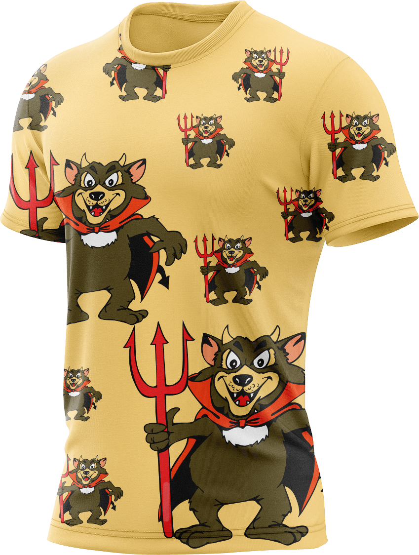 Devil Wears Fungear Rash T-Shirt Short Sleeve - fungear.com.au