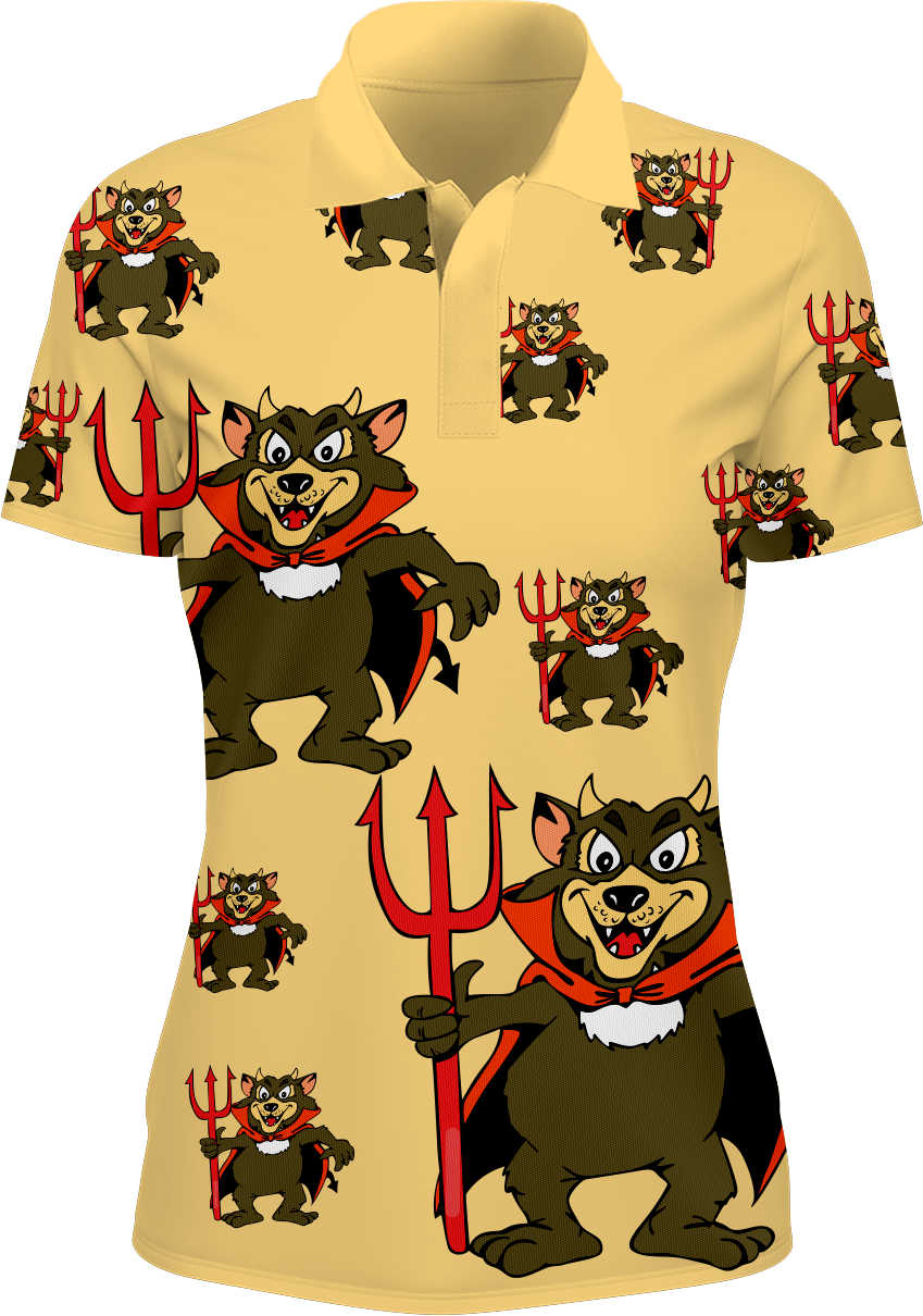 Devil Wears Fungear Women's Polo - fungear.com.au