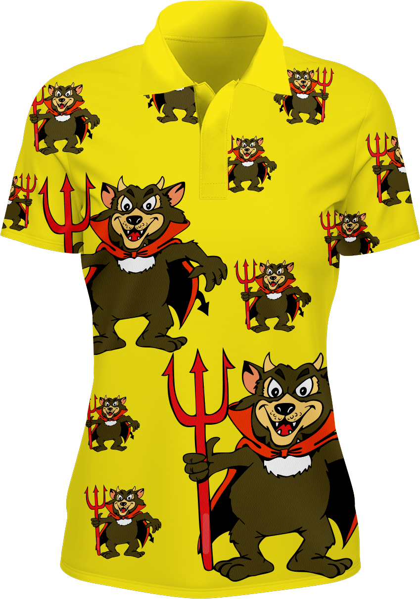 Devil Wears Fungear Women's Polo - fungear.com.au