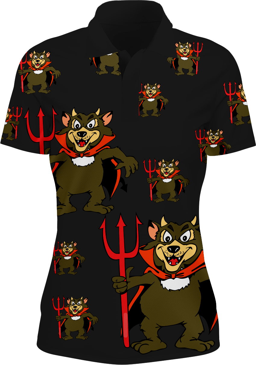 Devil Wears Fungear Women's Polo - fungear.com.au
