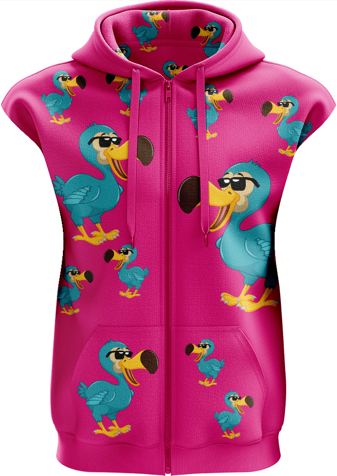 Dior Dodo Full Zip Sleeveless Hoodie Jackets - fungear.com.au