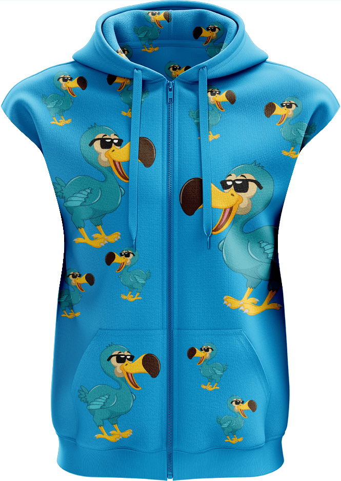 Dior Dodo Full Zip Sleeveless Hoodie Jackets - fungear.com.au