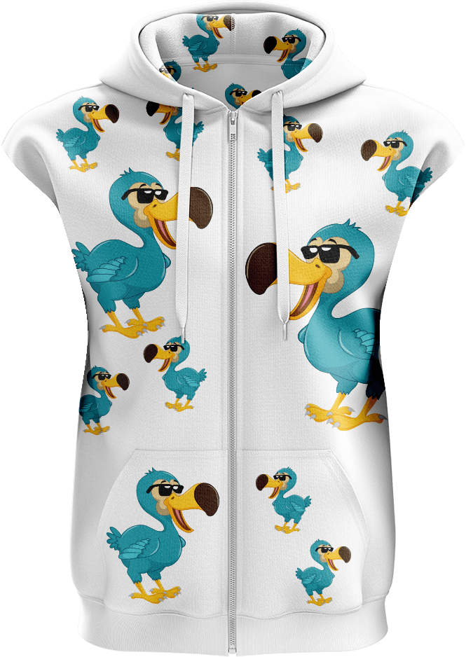 Dior Dodo Full Zip Sleeveless Hoodie Jackets - fungear.com.au