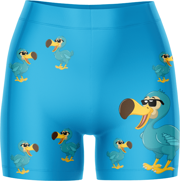 Dior Dodo Ladies Gym Shorts - fungear.com.au