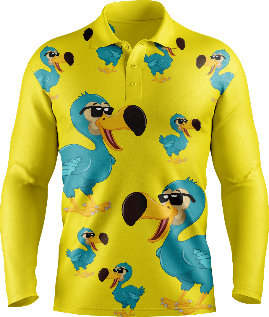 Dior Dodo Men's Polo. Long or Short Sleeve - fungear.com.au