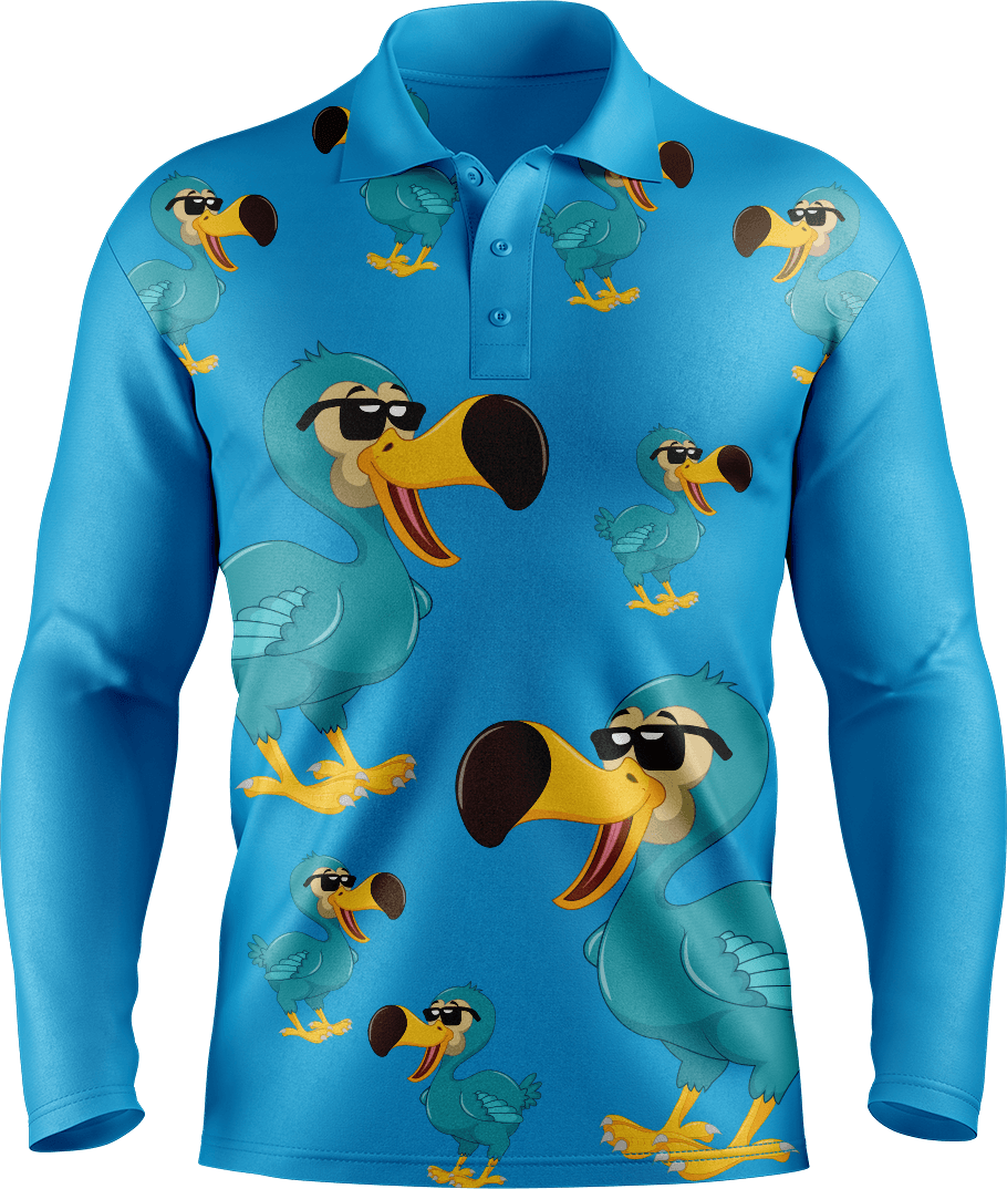 Dior Dodo Men's Polo. Long or Short Sleeve - fungear.com.au