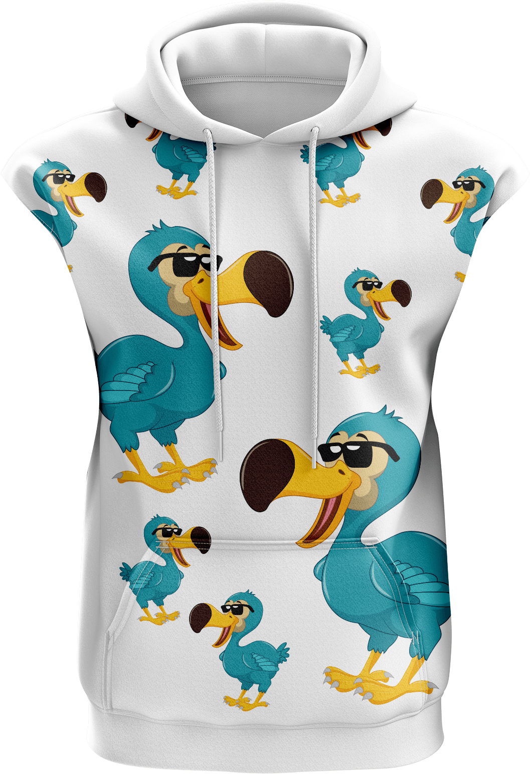 Dior Dodo Sleeveless Hoodie - fungear.com.au