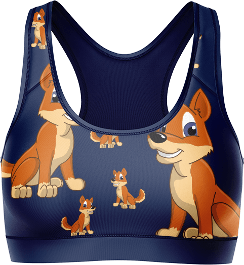 Dizzie Dingo Crop Top - fungear.com.au