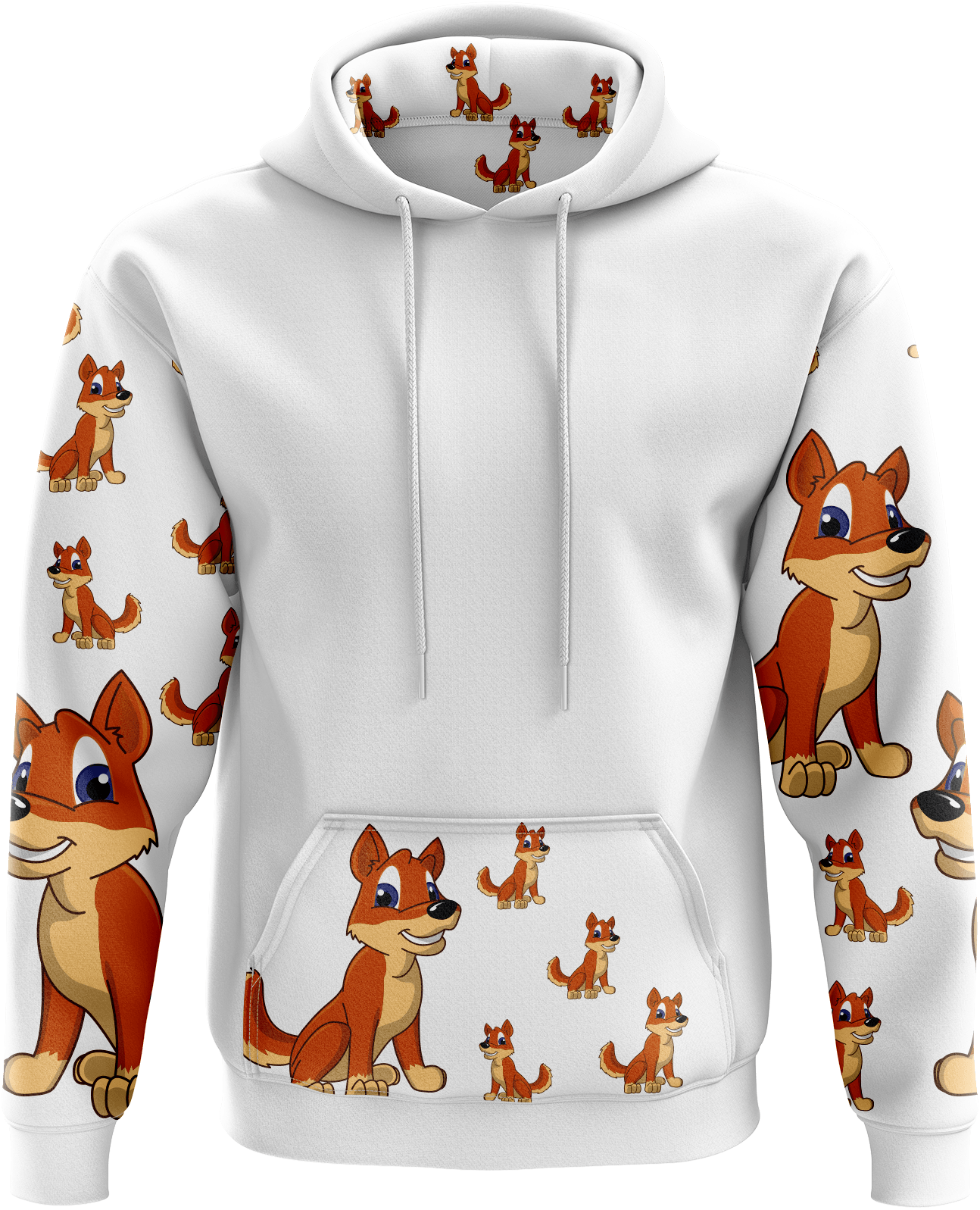 Dizzie Dingo Hoodies - fungear.com.au
