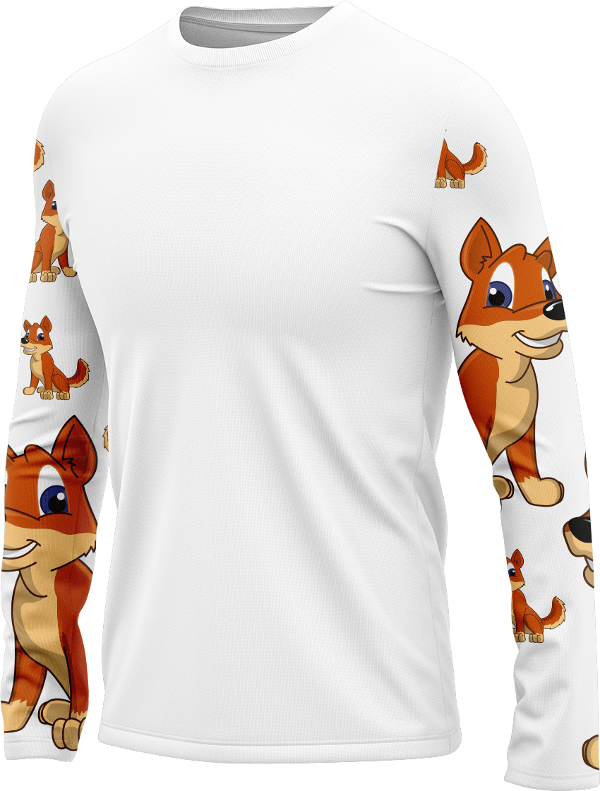 Dizzie Dingo Rash T-Shirt Long Sleeve - fungear.com.au