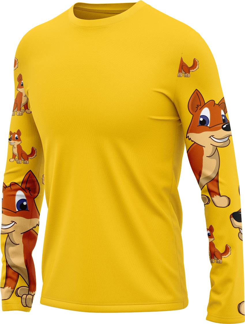 Dizzie Dingo Rash T-Shirt Long Sleeve - fungear.com.au