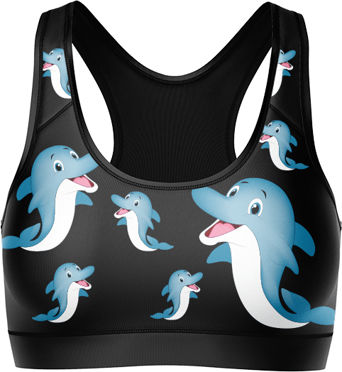 Dolphin Crop Top - fungear.com.au