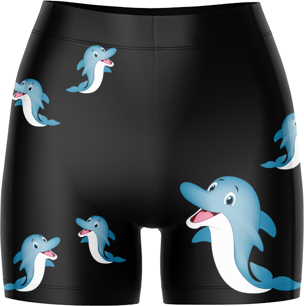 Dolphin Ladies Gym Shorts - fungear.com.au