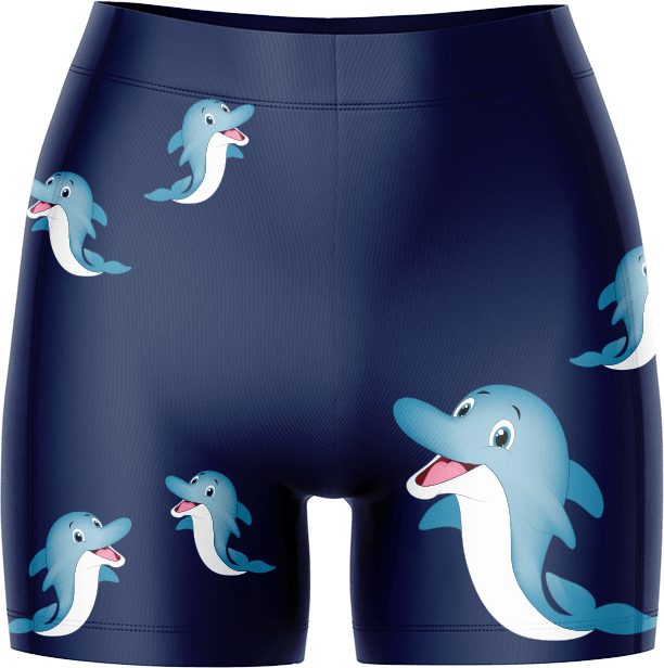 Dolphin Ladies Gym Shorts - fungear.com.au