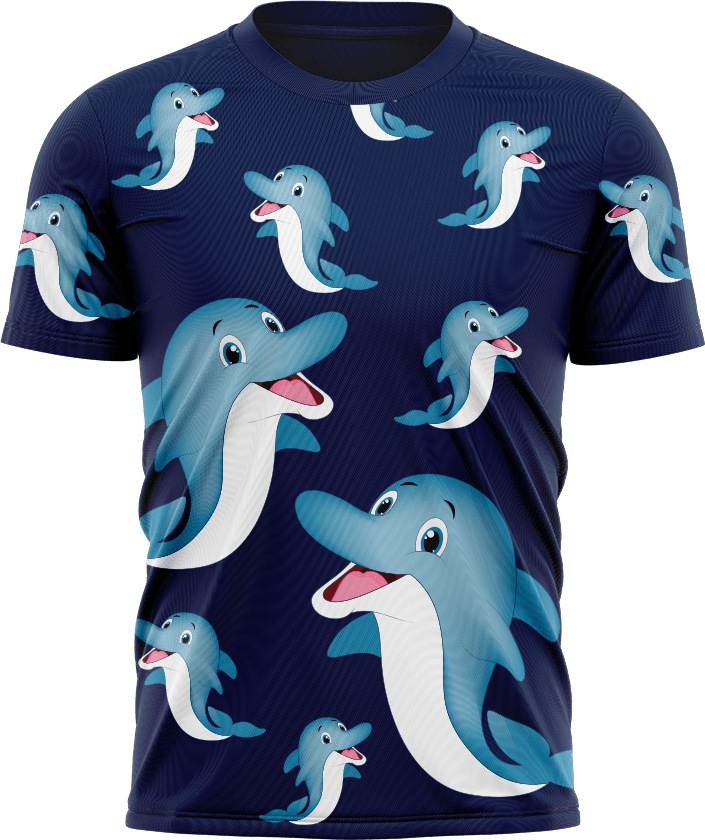 Dolphin T shirts - fungear.com.au
