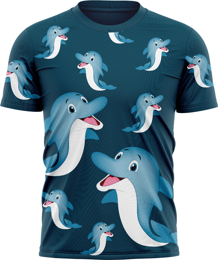 Dolphin T shirts - fungear.com.au
