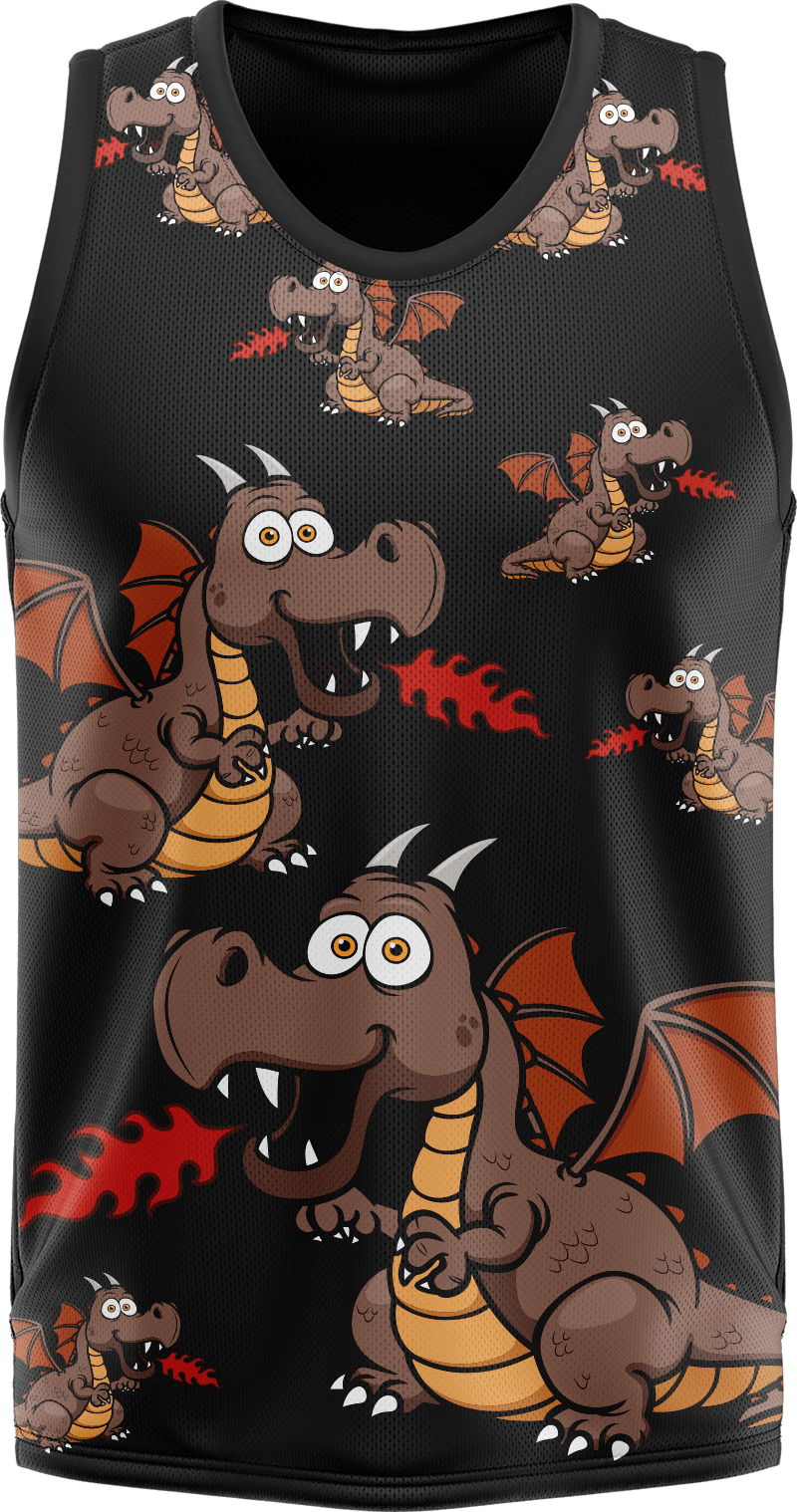 Dopey Dragon Basketball Jersey
