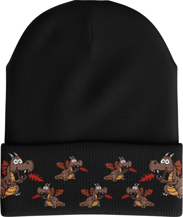 Dopey Dragon Beanie - fungear.com.au