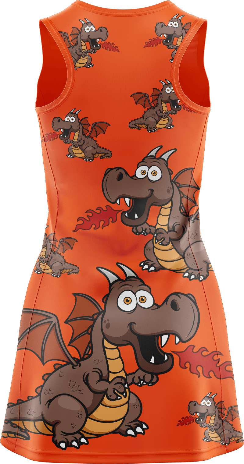 Dopey Dragon Ladies Mini Dress - fungear.com.au