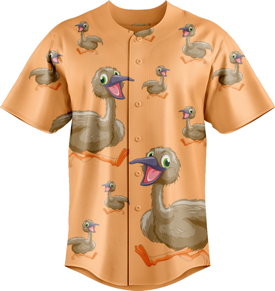 Effie Emu Baseball Jerseys - fungear.com.au
