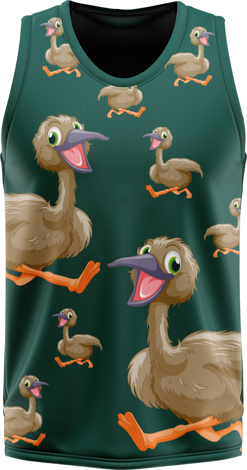 Effie Emu Basketball Jersey - fungear.com.au
