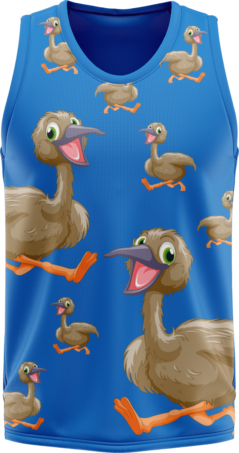 Effie Emu Basketball Jersey - fungear.com.au