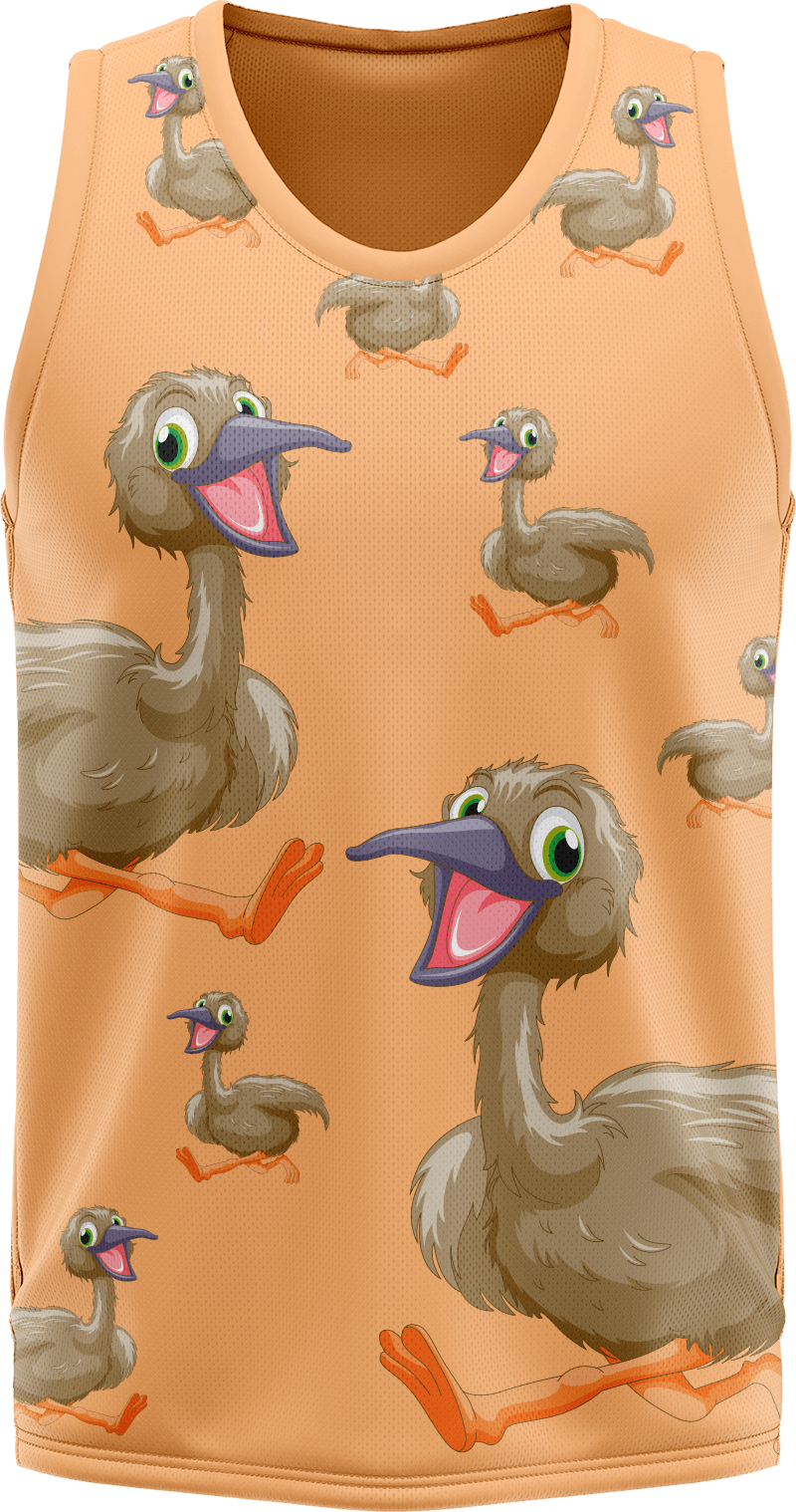 Effie Emu Basketball Jersey - fungear.com.au