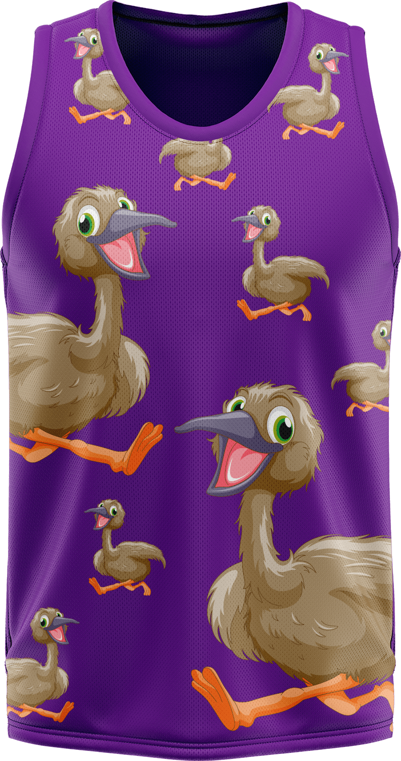 Effie Emu Basketball Jersey - fungear.com.au