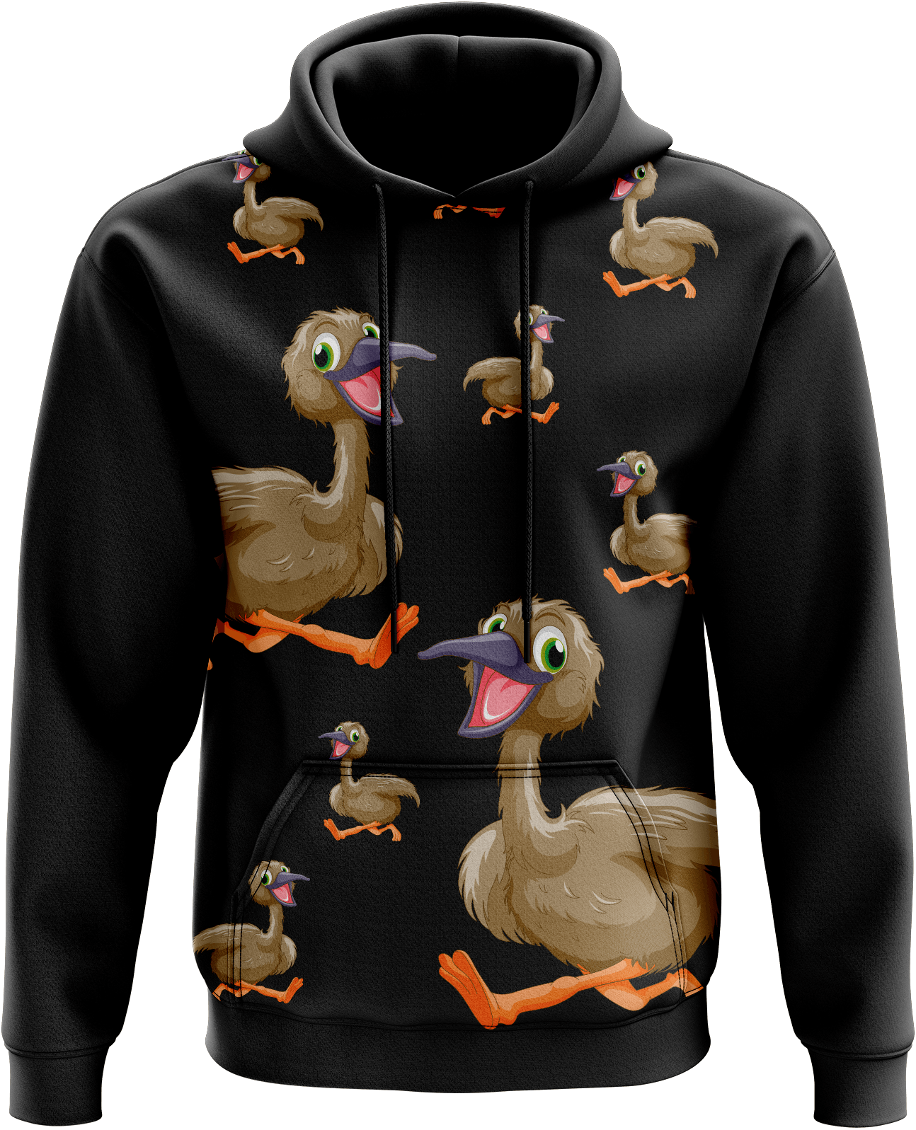 Effie Emu Hoodies - fungear.com.au