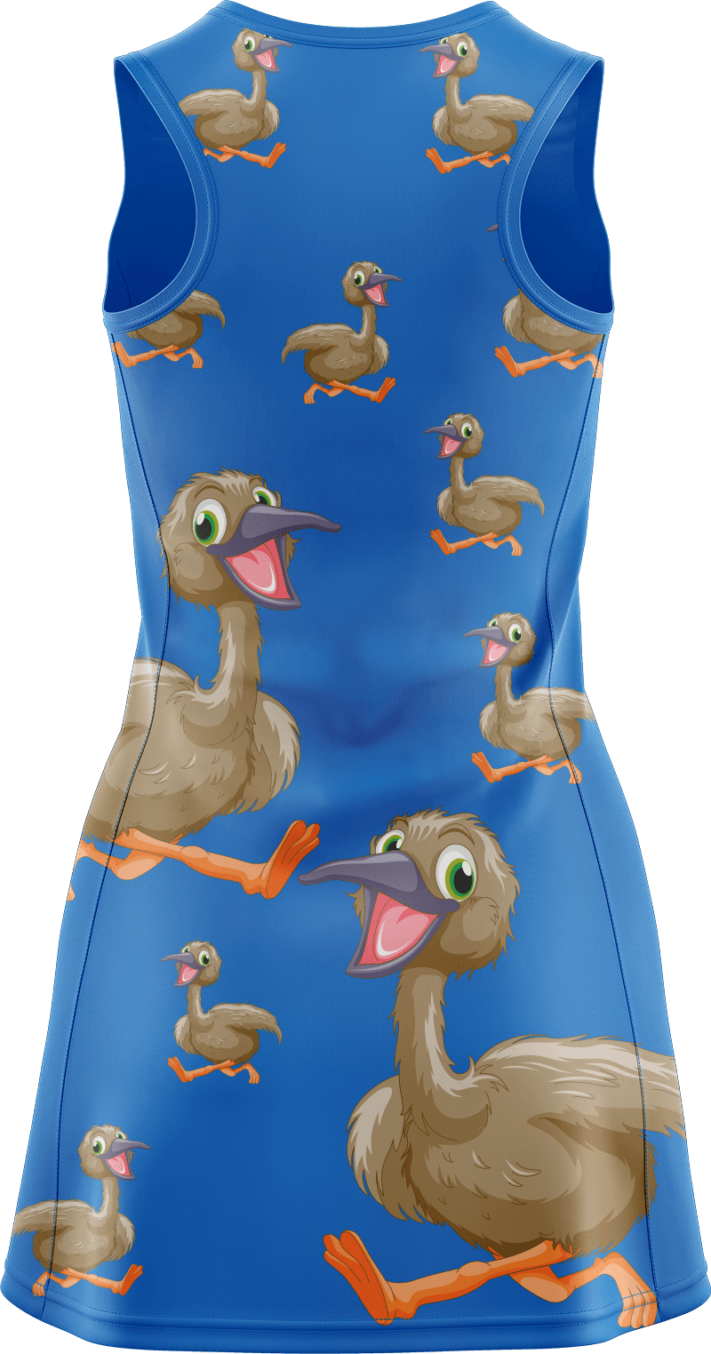 Effie Emu Ladies Mini Dress - fungear.com.au