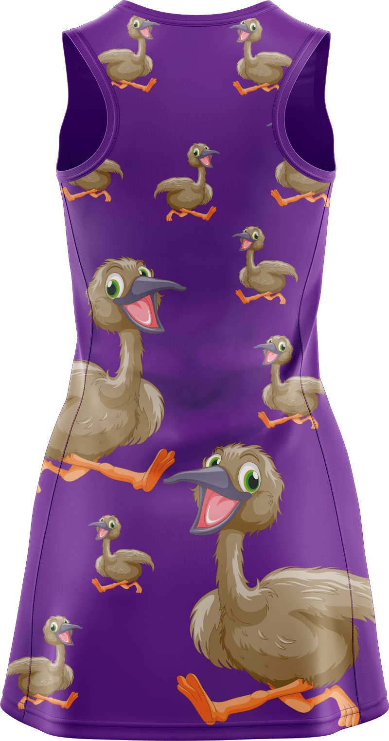Effie Emu Ladies Mini Dress - fungear.com.au