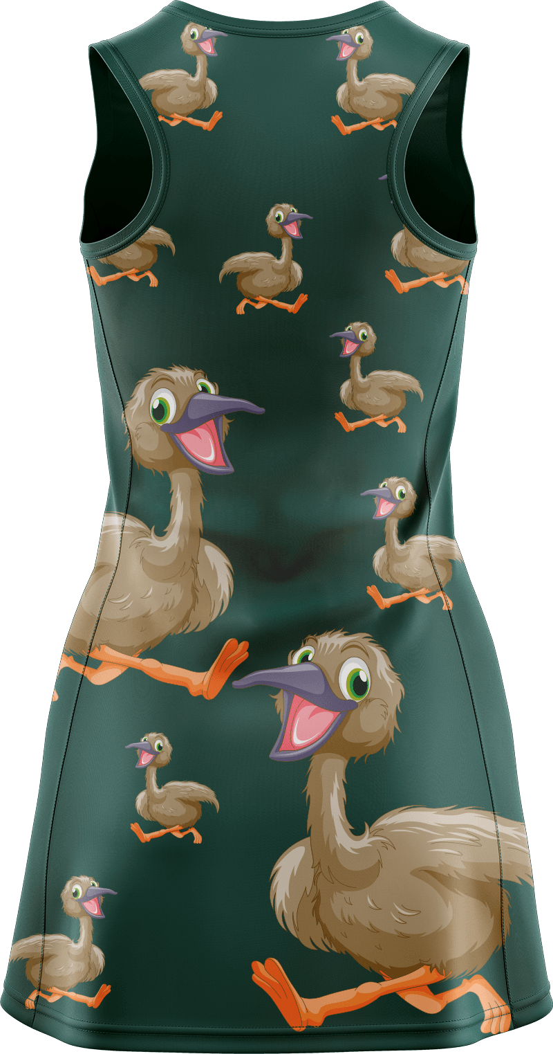 Effie Emu Ladies Mini Dress - fungear.com.au