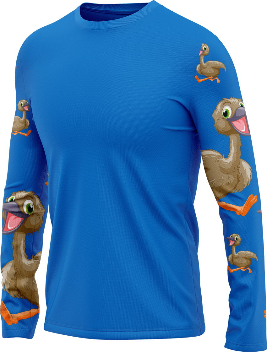 Effie Emu Rash T-Shirt Long Sleeve - fungear.com.au