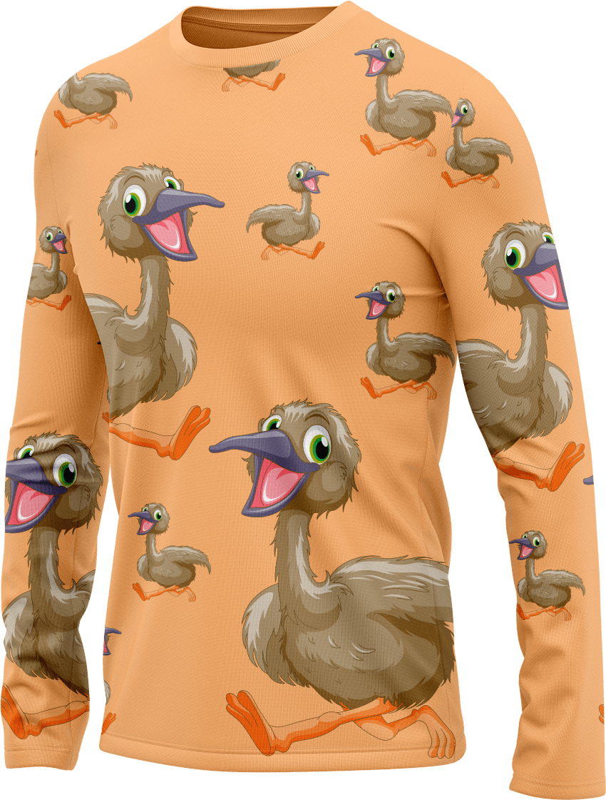 Effie Emu Rash T-Shirt Long Sleeve - fungear.com.au
