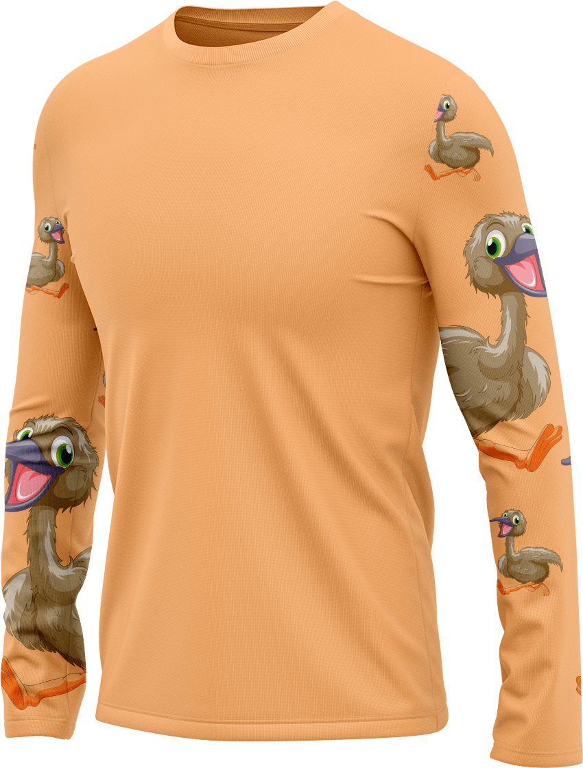 Effie Emu Rash T-Shirt Long Sleeve - fungear.com.au
