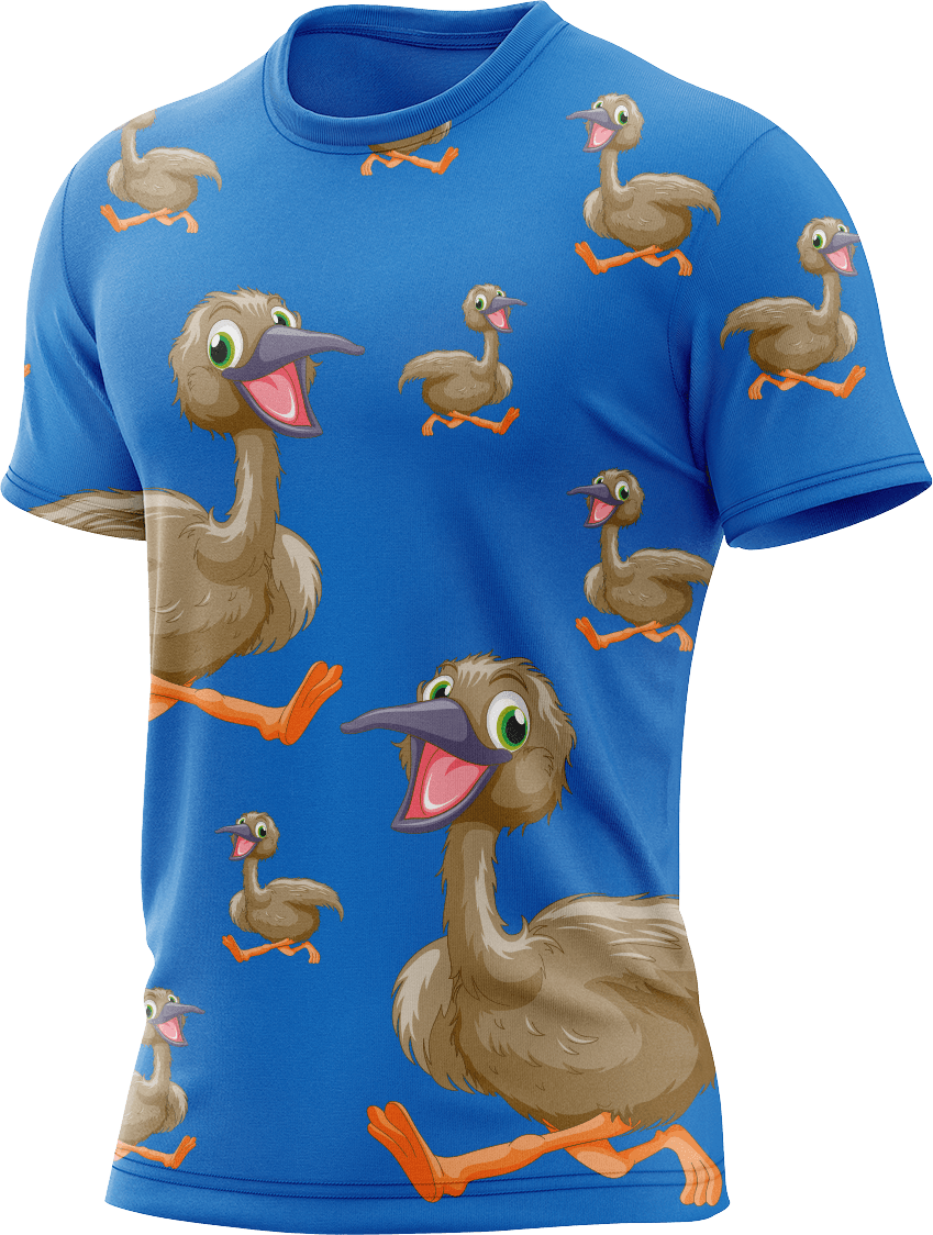 Effie Emu Rash T-Shirt Short Sleeve - fungear.com.au