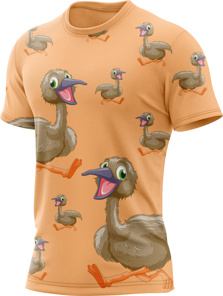 Effie Emu Rash T-Shirt Short Sleeve - fungear.com.au