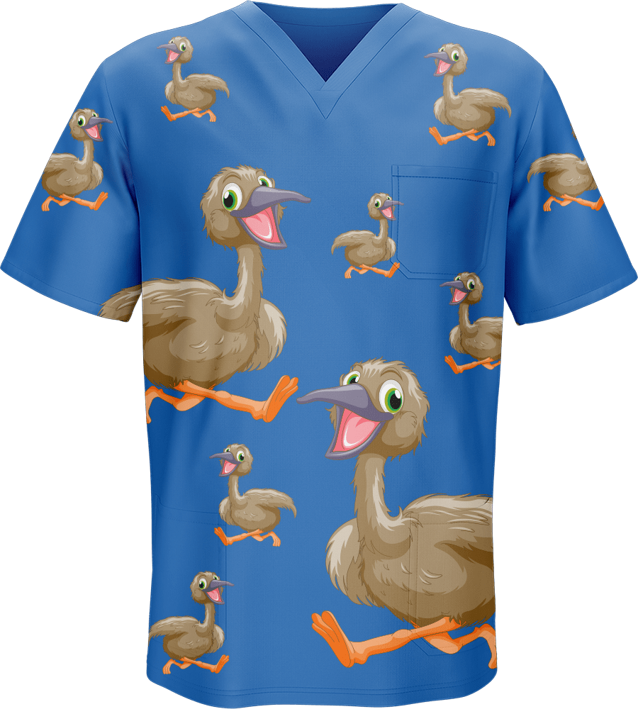 Effie Emu Scrubs - fungear.com.au