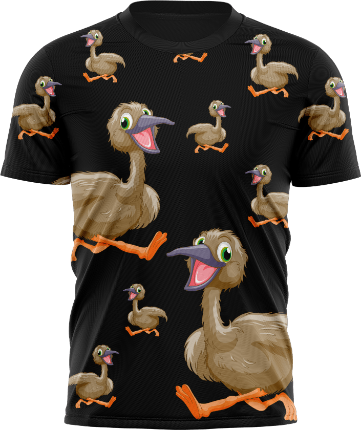 Effie Emu T shirts - fungear.com.au