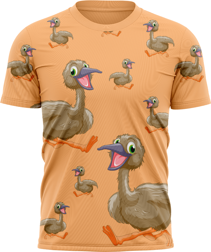 Effie Emu T shirts - fungear.com.au