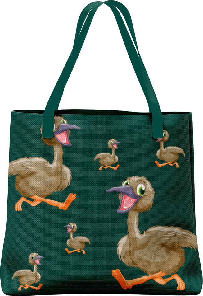 Effie Emu Tote Bag - fungear.com.au
