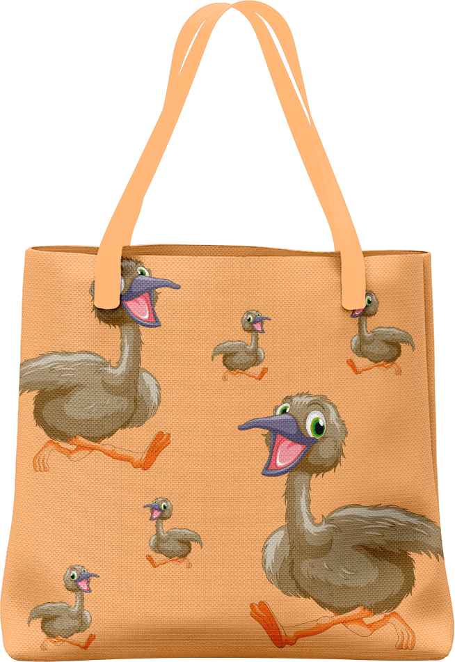 Effie Emu Tote Bag - fungear.com.au