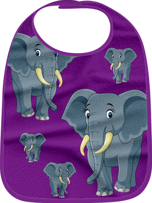 Ellie Elephant Bibs - fungear.com.au