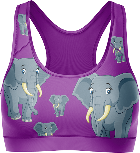Ellie Elephant Crop Top - fungear.com.au