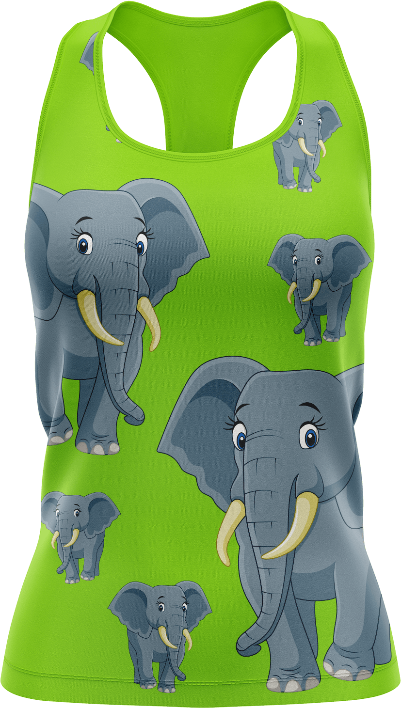 Ellie Elephant Singlets - fungear.com.au