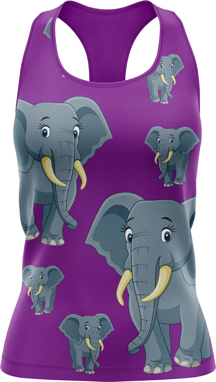 Ellie Elephant Singlets - fungear.com.au