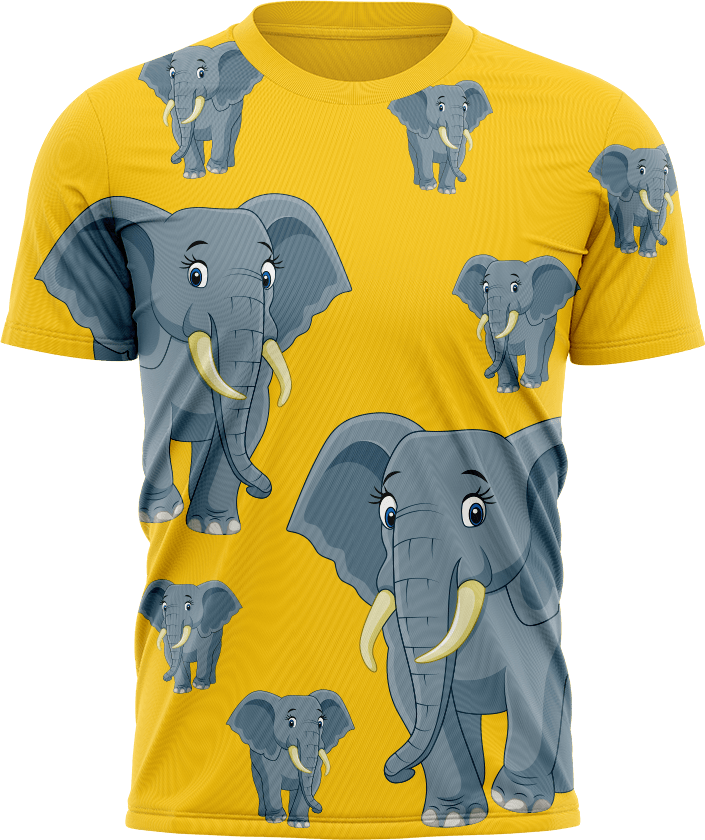 Ellie Elephant T shirts - fungear.com.au