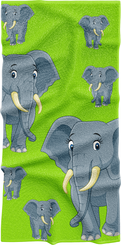 Ellie Elephant Towels - fungear.com.au