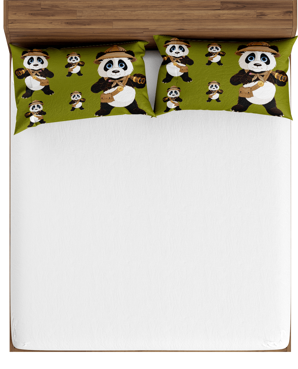 Explorer Panda Bed Pillows - fungear.com.au