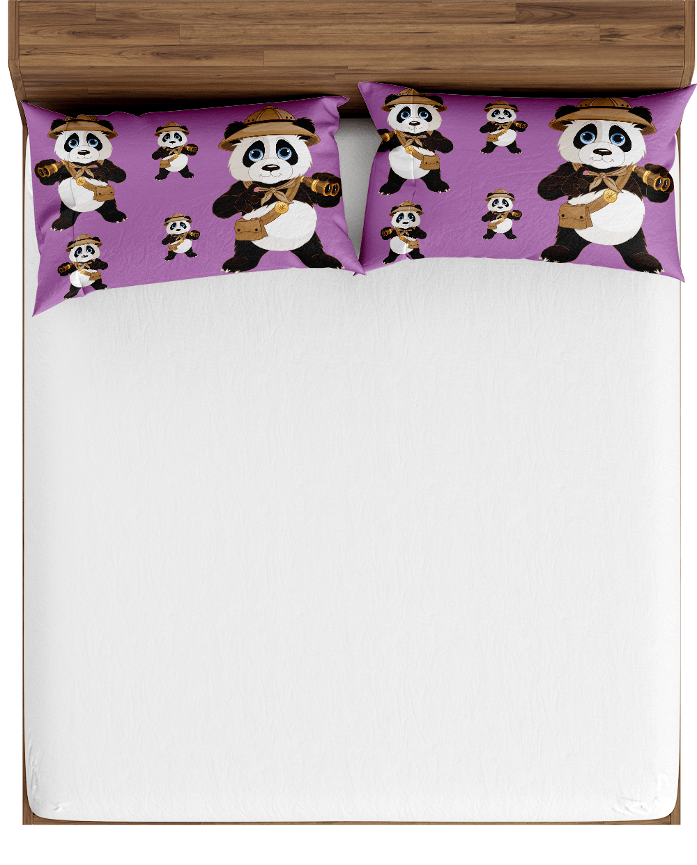 Explorer Panda Bed Pillows - fungear.com.au